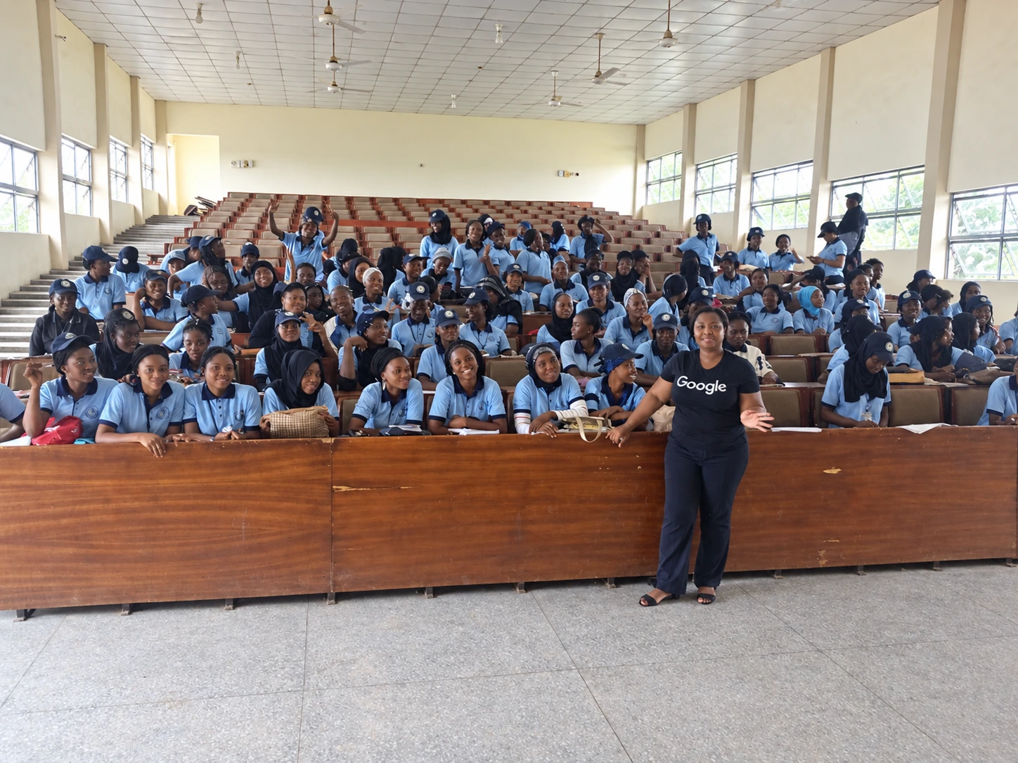 Women at a Foundation community training session