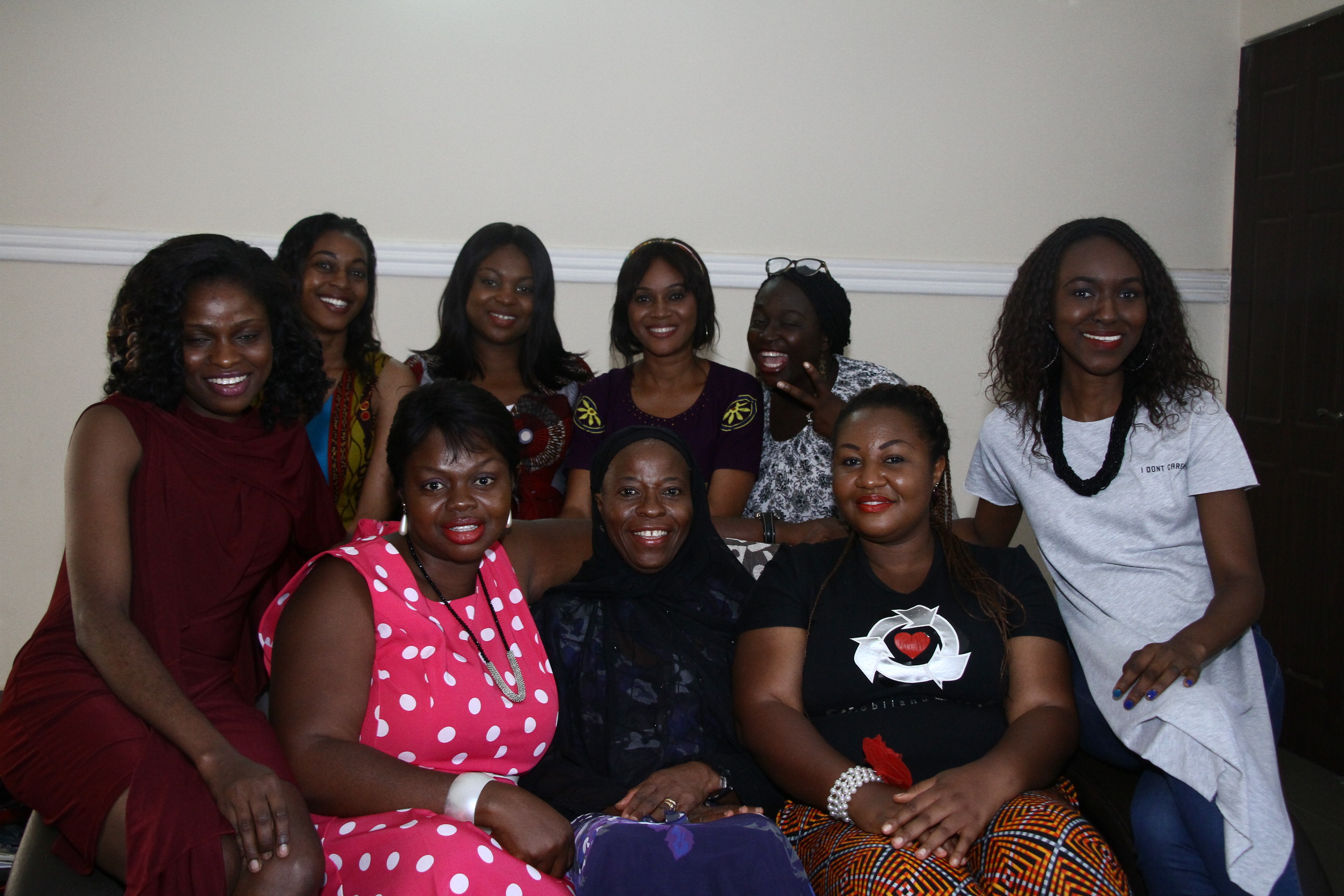 Leadership session with women participants