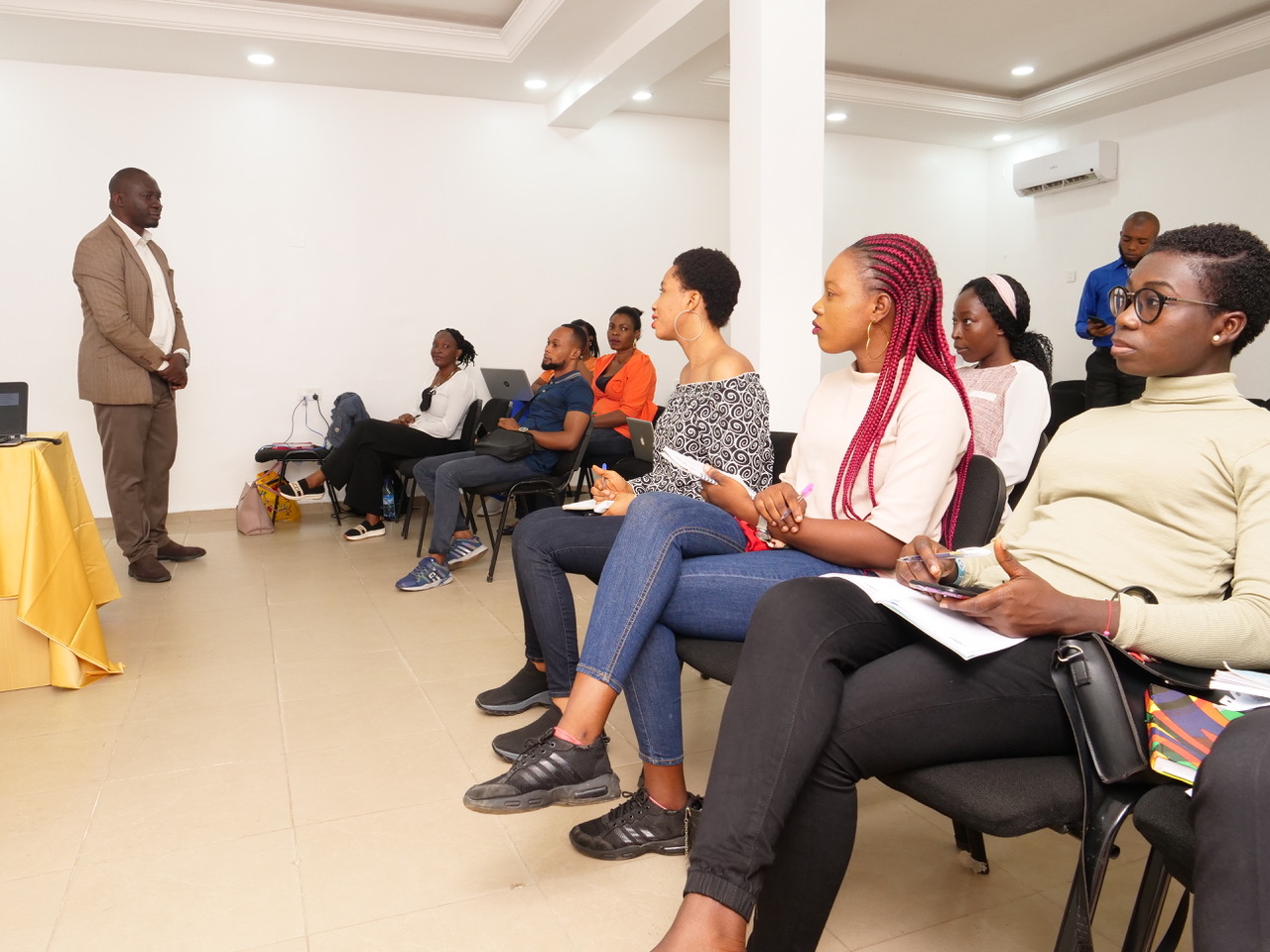 Skills training session in progress